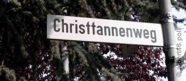Christtannenweg