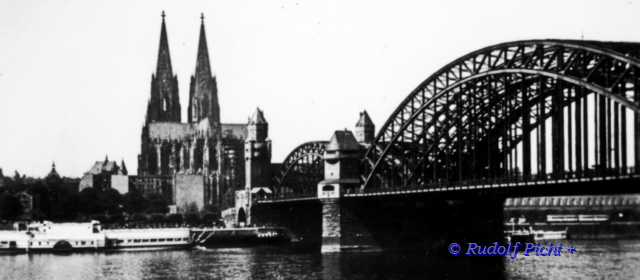 Hohenzollern Brücke 1934