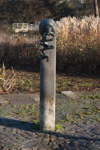 Trinkwasserbrunnen im Rheinpark * © A. Ackermann 
